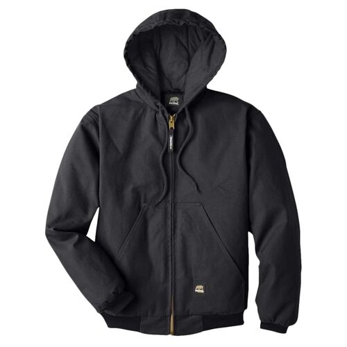 Men's Tall Highland Washed Cotton Duck Hooded Jacket Thumbnail