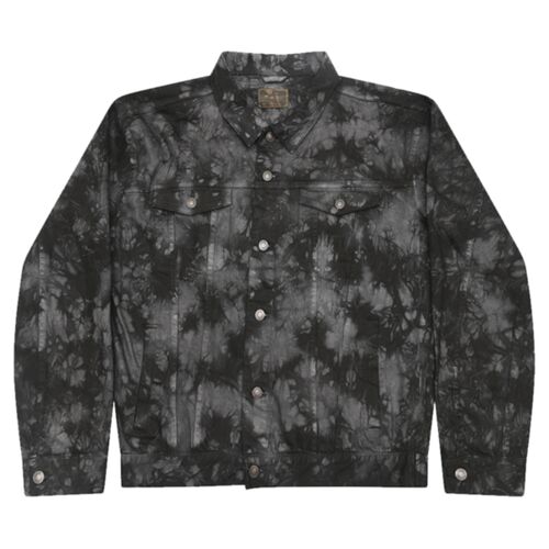 Unisex Tie-Dyed Denim Jacket Thumbnail