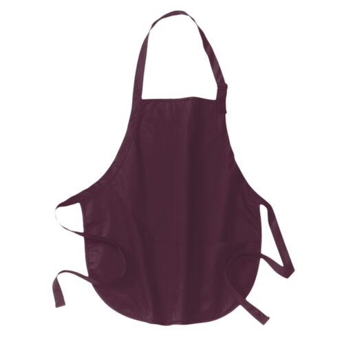Medium Length Apron with Pouch Pockets Thumbnail