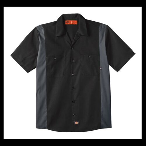 Men's Industrial Colorblocked Short Sleeve Shirt Thumbnail
