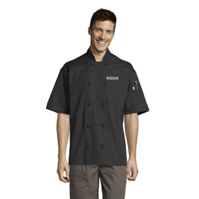 Methodist - Antigua W/Mesh Chef Coat Thumbnail