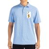 Cutter & Buck Virtue Eco Pique Tile Print Recycled Mens Polo Thumbnail