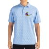 Cutter & Buck Virtue Eco Pique Tile Print Recycled Mens Polo Thumbnail