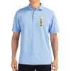 Cutter & Buck Virtue Eco Pique Tile Print Recycled Mens Polo Thumbnail