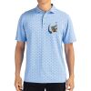 Cutter & Buck Virtue Eco Pique Tile Print Recycled Mens Polo Thumbnail