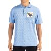 Cutter & Buck Virtue Eco Pique Tile Print Recycled Mens Polo Thumbnail