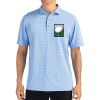 Cutter & Buck Virtue Eco Pique Tile Print Recycled Mens Polo Thumbnail