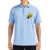 Cutter & Buck Virtue Eco Pique Tile Print Recycled Mens Polo Thumbnail