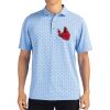Cutter & Buck Virtue Eco Pique Tile Print Recycled Mens Polo Thumbnail