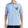 Cutter & Buck Virtue Eco Pique Tile Print Recycled Mens Polo Thumbnail
