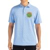 Cutter & Buck Virtue Eco Pique Tile Print Recycled Mens Polo Thumbnail