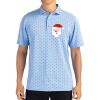 Cutter & Buck Virtue Eco Pique Tile Print Recycled Mens Polo Thumbnail