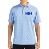Cutter & Buck Virtue Eco Pique Tile Print Recycled Mens Polo Thumbnail